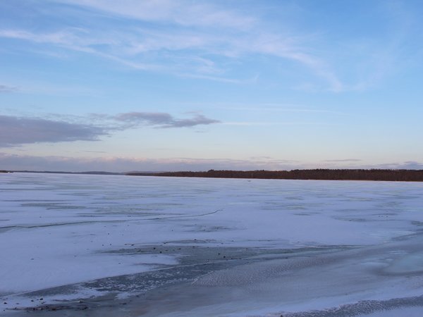 *【周辺観光】網走湖の冬は凍ります
