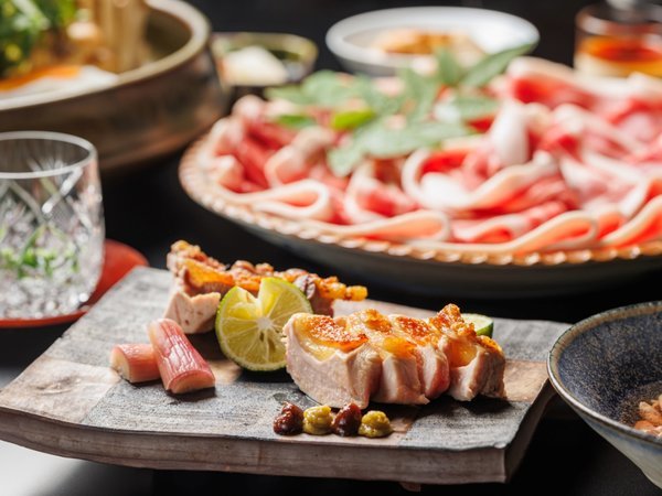 丹波篠山　近又のプラン「【秋冬限定】3大天然ジビエ！月輪熊料理1品×キジ肉炭火焼き1品×最上肉ロースぼたん鍋～食べ比べプラン」