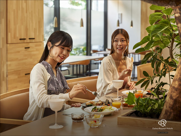 【朝食】当館自慢の朝食は「ryu no hige」で健康朝食を是非お召し上がりください♪