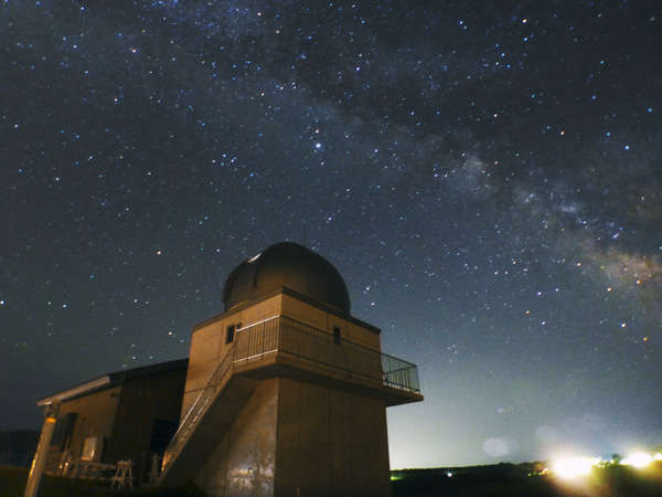 【ひろのまきば天文台】 天気の良い日はキレイな星空観察ができます