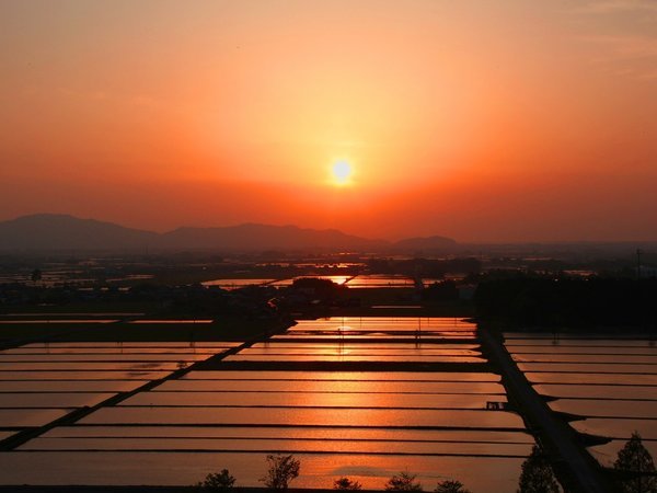 クレコ初夏の夕景