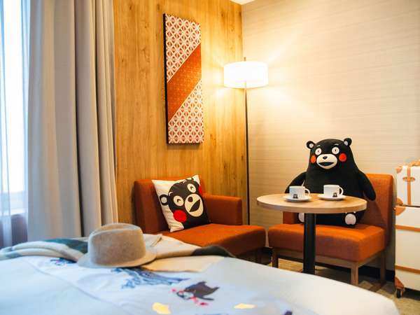 くまＲｏｏｍで「くまモン」に癒されてみませんか。