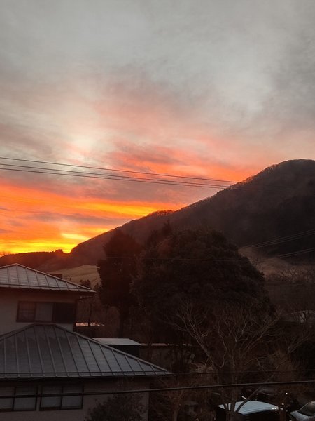 台ヶ岳日の出前