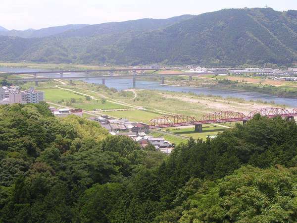 屋上展望台からの風景