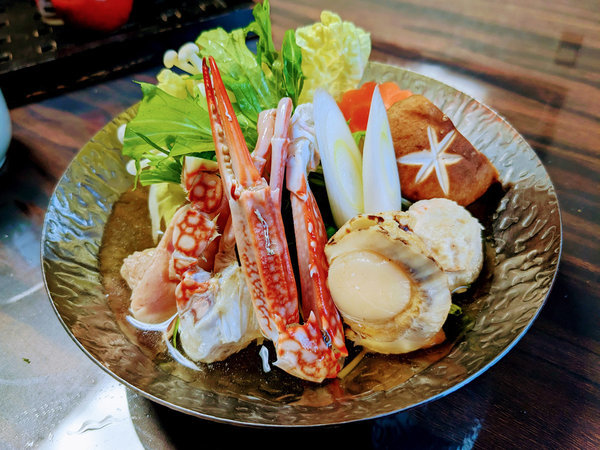 ★海鮮鍋★蟹・帆立など魚介類がメイン