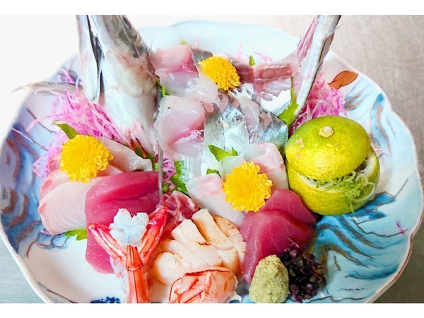 ・日本海のお魚を中心とした刺身盛りイメージ