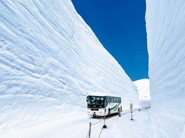 【立山黒部アルペンルート】4月15日に全面開通！ホテル森の風 立山はアクセス抜群です！