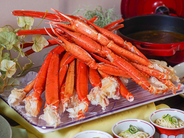 【ディナーブッフェ】ボイル蟹