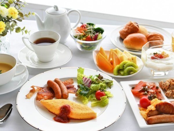 2025年10月からの朝食バイキング一例（洋食）
