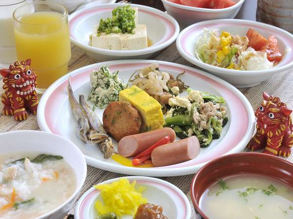 土煌こだわりの朝食一例。