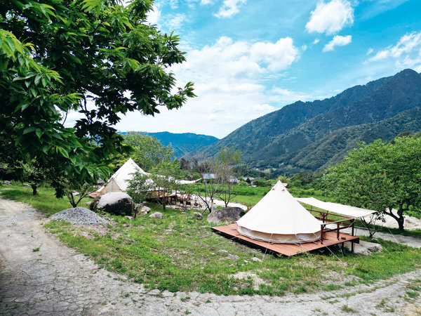 山を身近に感じ、里山感たっぷりの風景は心も身体も癒してくれます。