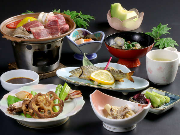 渋温泉　檜風呂の湯宿　新栄館のプラン「【カジュアルなお料理】　気軽な温泉旅行◆リーズナブル会席プラン　《1泊2食》　じゃらん限定」