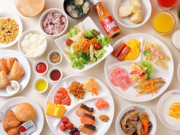 朝の体をいたわるメニューなど、美味しい×ヘルシーを両立した“Eatwell”な朝食をお楽しみください。