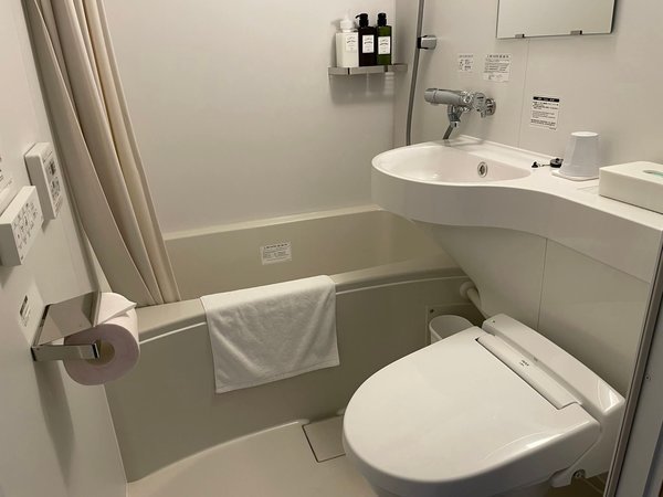 ダブルルーム ユニットバス