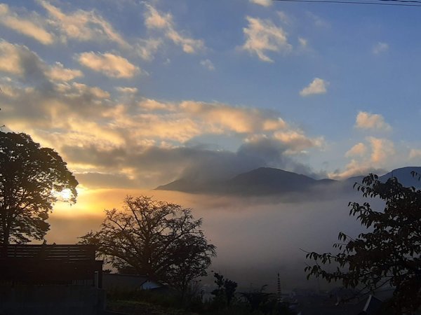 早朝の雲海