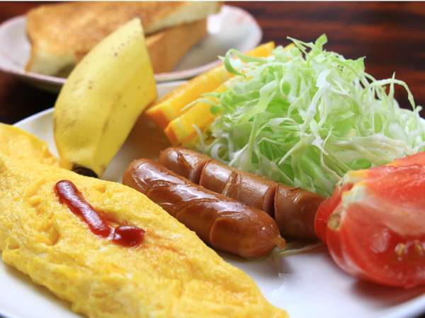 手作りの温もりがあるご朝食をお召し上がりください♪（ご朝食一例）