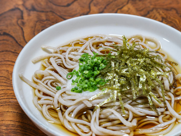 *【夕食一例】郷土料理！そば粉100％「対州そば」