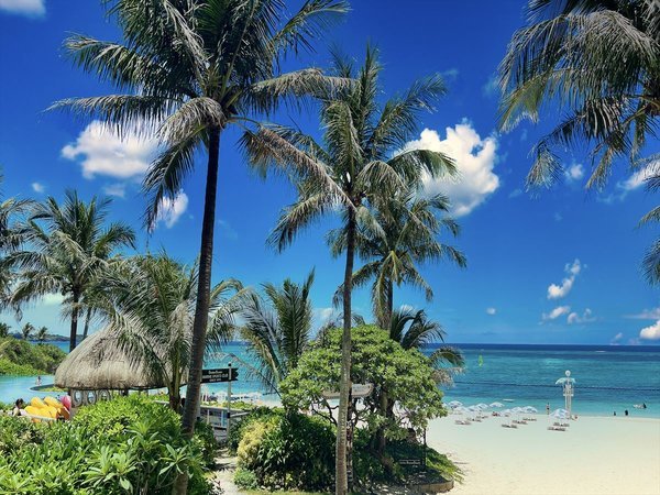 ★ムーンビーチ★沖縄のビーチの中でも海水の透明度を誇る美しい海として有名なビーチ♪