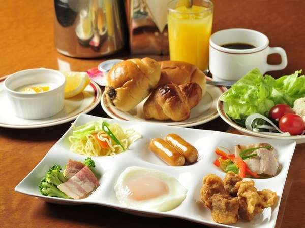 【朝食盛り付け例】洋食派さん