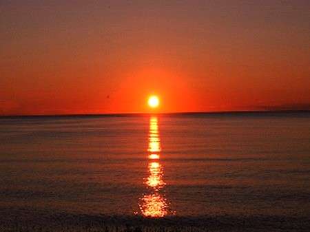 【絶景の夕陽】お天気が良ければ最高の思い出になること間違いなし♪