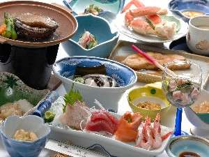 海の幸がズラリ並ぶ！料理一例