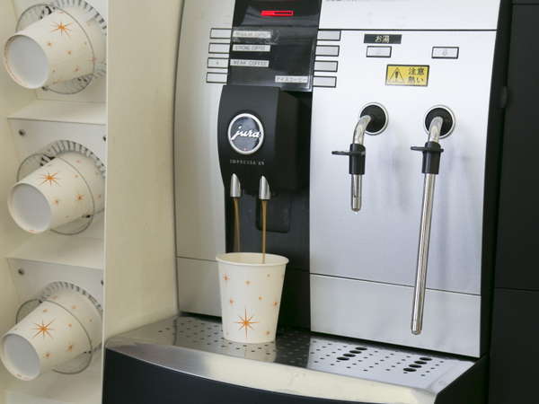 ●ウェルカムコーヒーサービス【15：00～24：00】挽きたてのウェルカムコーヒーサービス実施中。