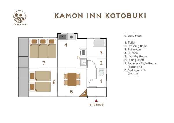 施設間取り図