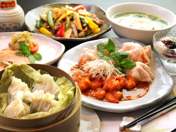 【夕食一例】岩手の食材を中華にアレンジした本格中華料理フルコースをお召し上がり下さい♪
