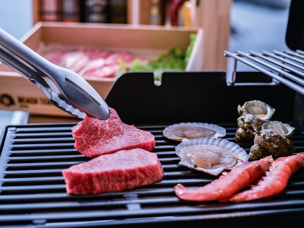 ビーチテラス房総のプラン「【朝食・夕食（BBQ）付プラン】170平米1棟貸／サンセットを眺めながらBBQ／全室個室サウナ付」