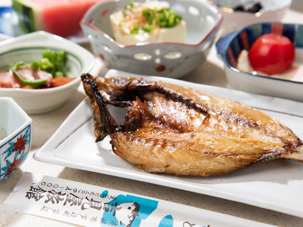 *【朝食一例】壱岐の美味しいお魚で、一日の元気をしっかりチャージ！