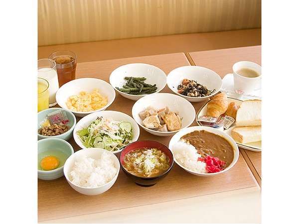 ホテルパ－クイン富山のご朝食です