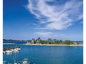 当館からの眺め「弁天島」