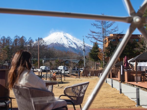 富士の絶景が見えるお部屋