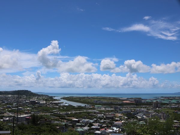 晴れた日のお部屋からの景色