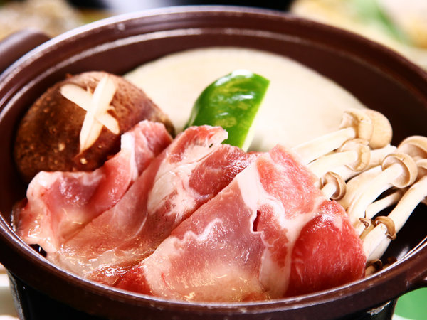 ジビエ料理◆猪肉の陶板焼き