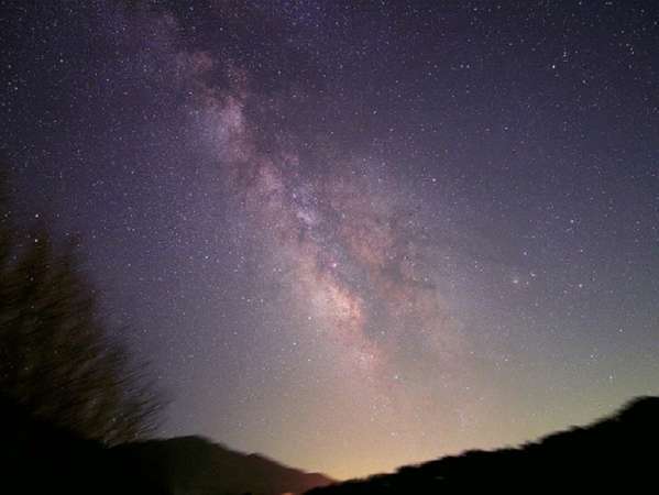 当館上空の　日本一の星空　