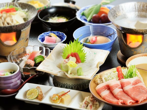花巻温泉郷　台温泉　四季を味わう宿　三右ェ門のプラン「《空-SORA-》夕食は　山海おもてなし会席！季節を彩る台温泉の旅満喫プラン」