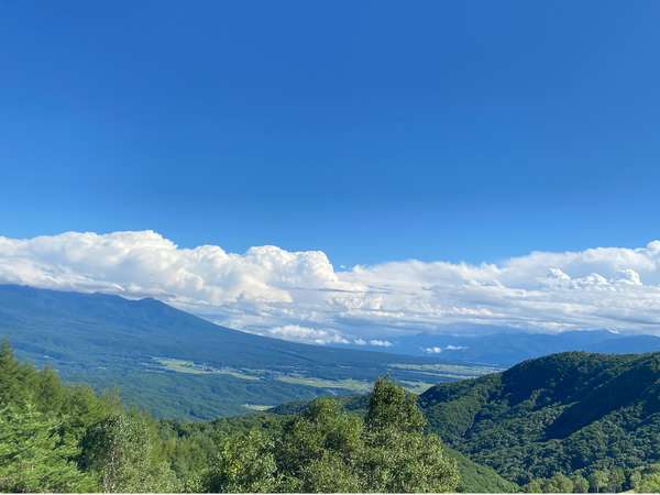 夏の八ヶ岳_展望台より