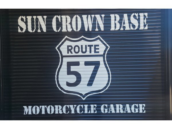 オートバイ専用車庫！大切なオートバイをガレージで安心駐輪できます。