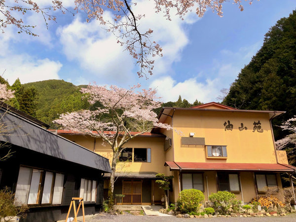 外観　春は桜がとても美しいです