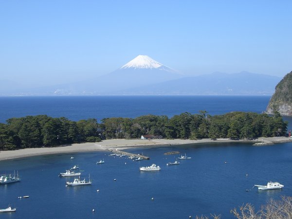 富士山のビュースポットまで５分