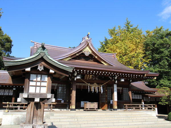 *【周辺】水前寺公園内にある出水神社