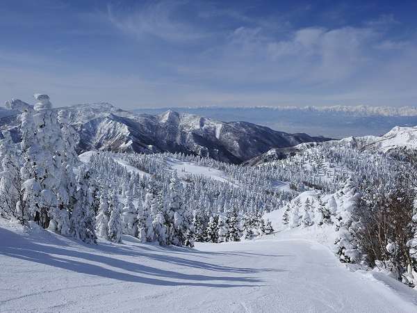 【冬】滑りながらの景色も最高♪
