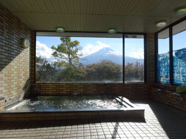 浴室からの富士山