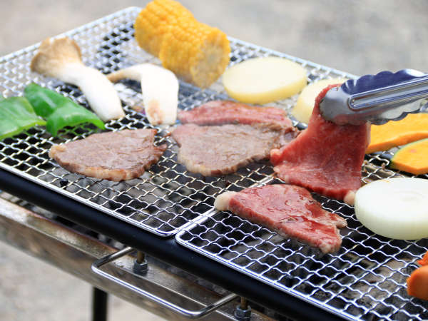 大自然の中でのＢＢＱは最高！ 