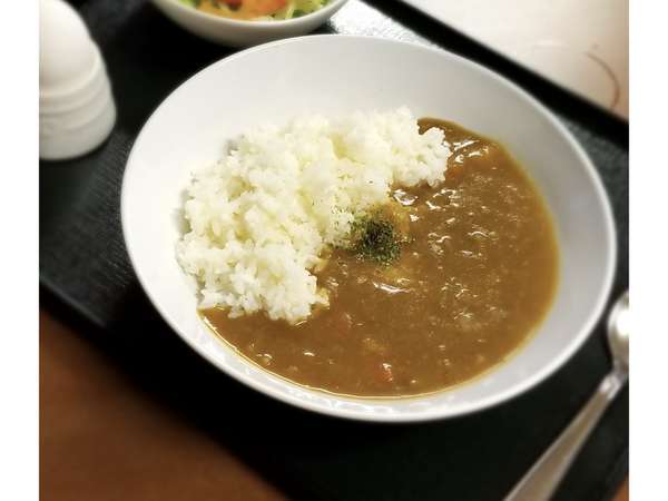 朝食　カレー