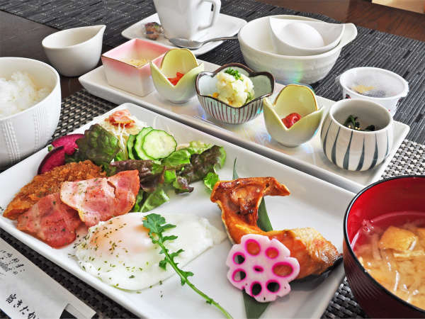 【朝食一例】一日の始まりは美味しい朝食から♪