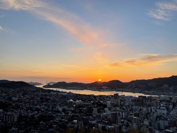 夕景｜当館から一望！