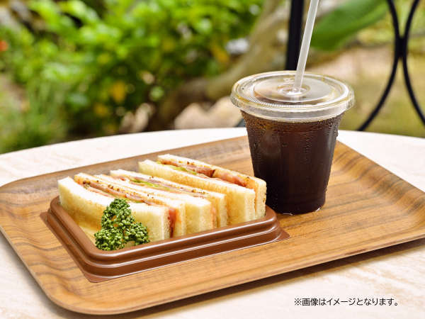 ちむどんcafe「きーぬしちゃ～」軽食セット※イメージ画像