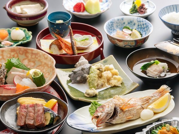 ■懐石Bスペシャルコース■『しまね和牛』『のどぐろ』島根が誇る極上食材。“島根の美味を尽くした一席”